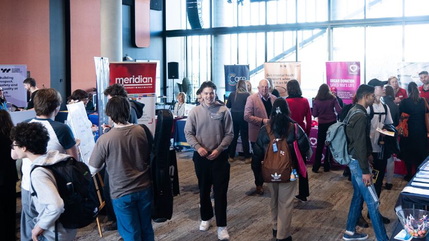 Students at Orientation Week