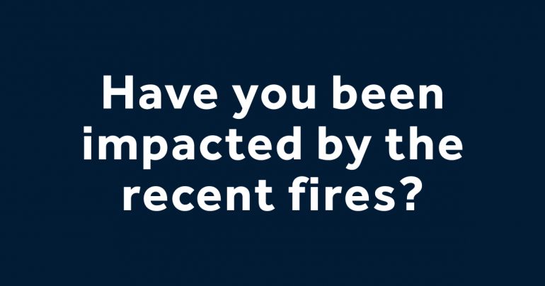 Bushfire Updates