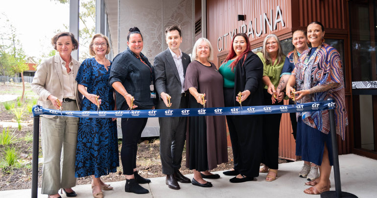 CIT Yurauna ribbon cutting