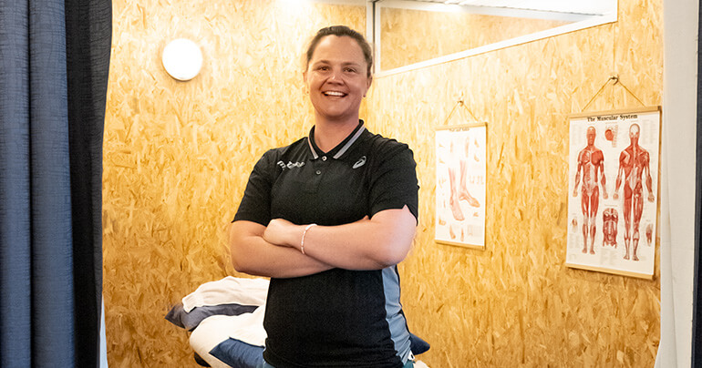 Jess Clark, CIT Massage alumna