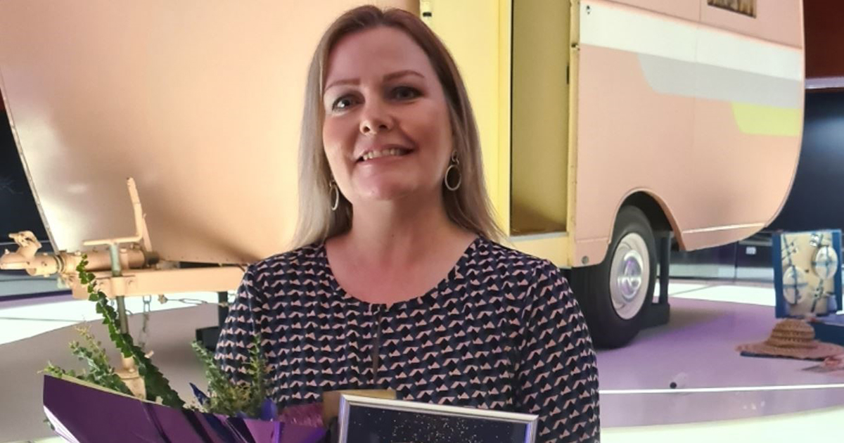 Rei Edge, Nursing Student Recognition Award winner